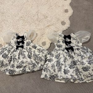 2 Janie and Jack Toile Holiday Dress